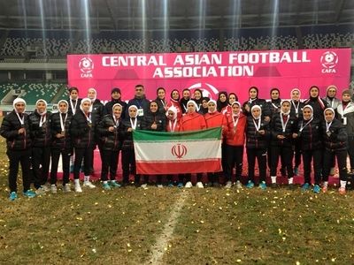 تیم بانوان ایران نایب قهرمان کافا شدند