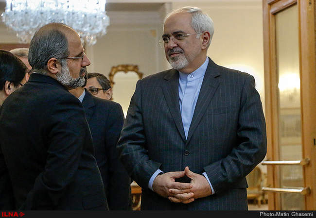 دیدار محمد جواد ظریف وزیر امور خارجه کشورمان با فرانک والتر اشتن مای