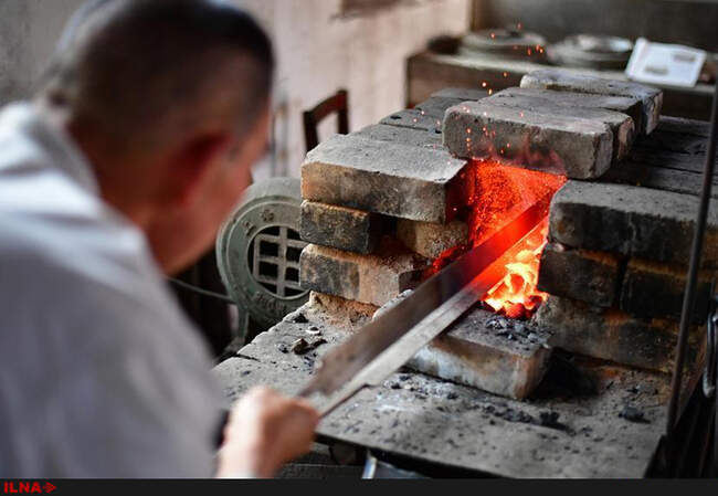 هنر ساخت شمشیر دست‌ساز در چین /تصویر/