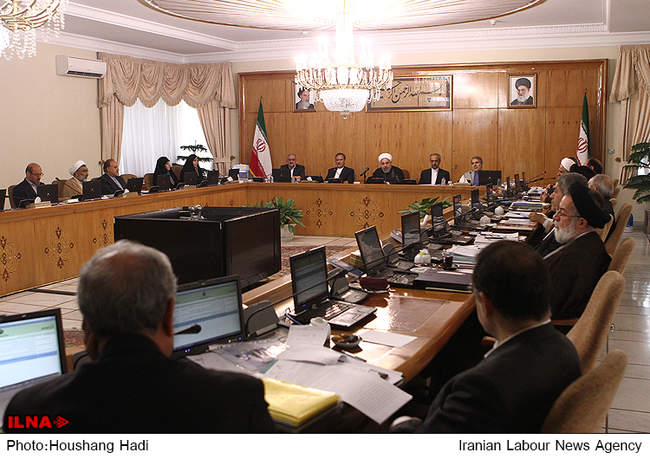جلسه هئیت دولت