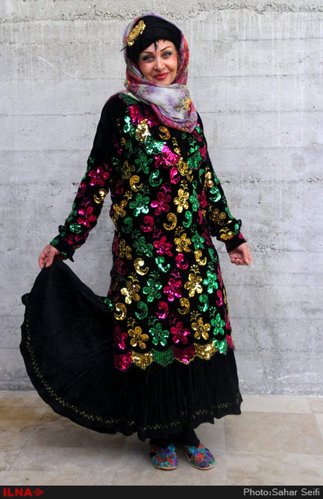 نمایشگاه پوشاک اقوام ایرانی