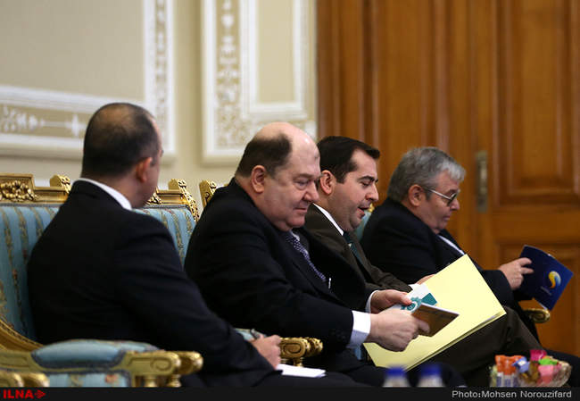 دیدار علی لاریجانی، رئیس مجلس با وزیر خارجه رومانی‎