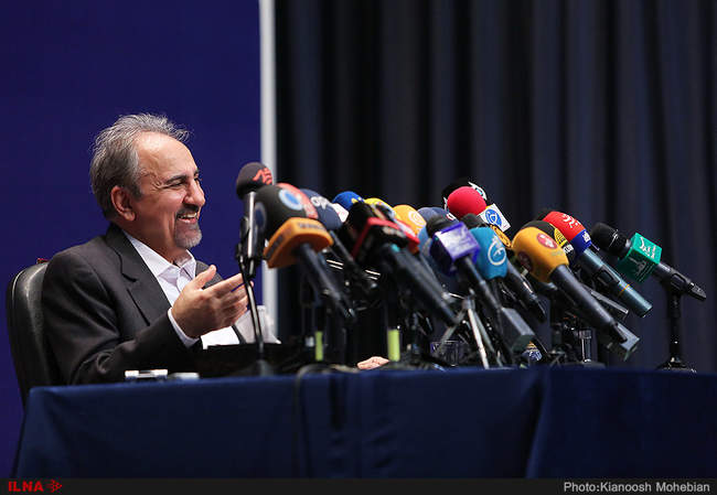 اولین نشست خبری محمدعلی نجفی شهردار جدید تهران