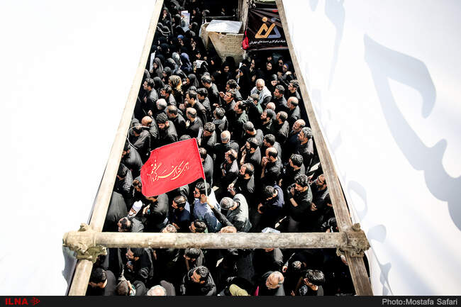 مراسم تشییع پیکر شهید حججی-2