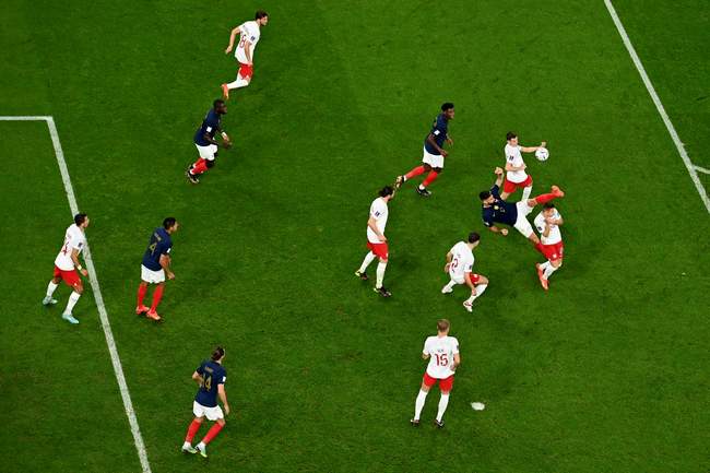 گزارش تصویری بازی فرانسه و لهستان