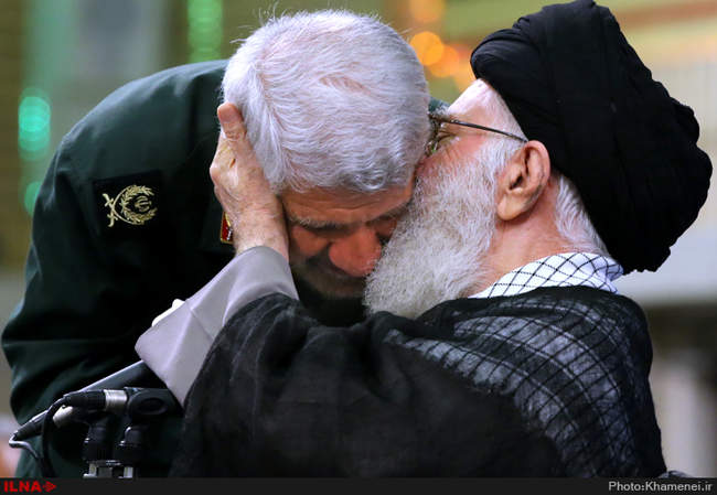 دیدار فرماندهان سپاه پاسداران انقلاب اسلامی با رهبر انقلاب اسلامی