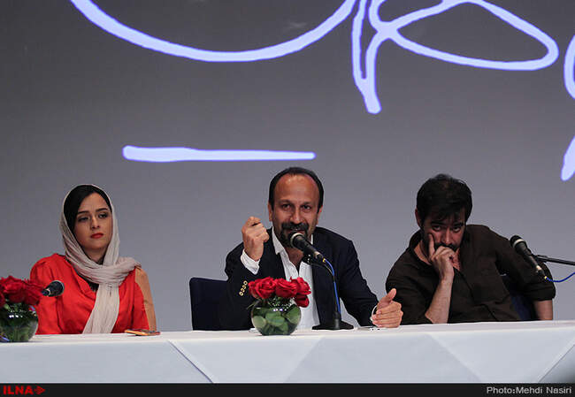 نشست خبری فیلم فروشنده به کارگردانی اصغر فرهادی