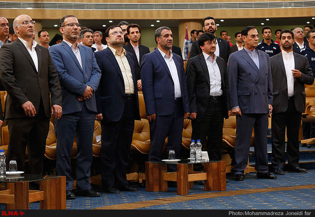 بدرقه ورزشکاران المپیکی و پارالمپیکی با حضور رئیس جمهور