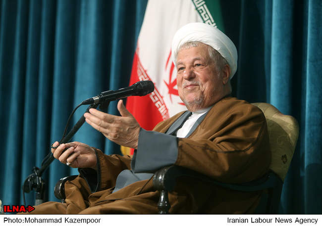 دیدار آیت الله هاشمی رفسنجانی با اعضای حزب وحدت و همکاری ملی
