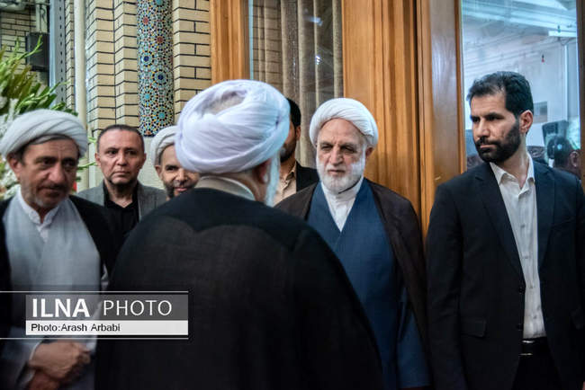 مراسم ختم حجت‌الاسلام نیری در مسجد ارک تهران