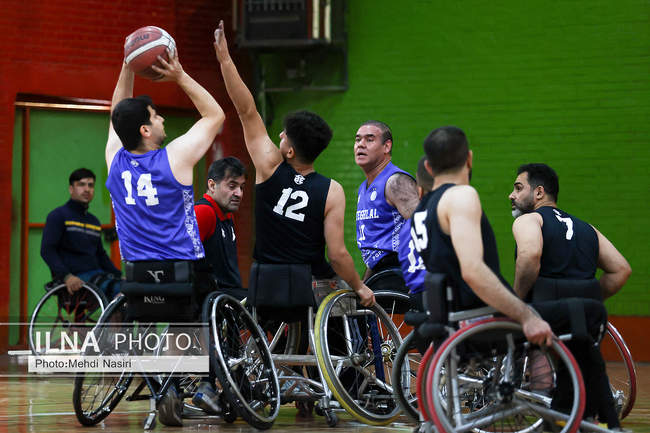 رقابت‌های لیگ ملی بسکتبال با ویلچر باشگاه‌های کشور