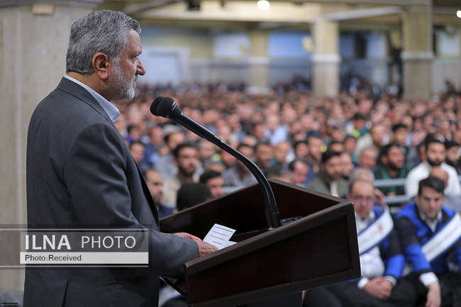 دیدار کارگران با مقام معظم رهبری