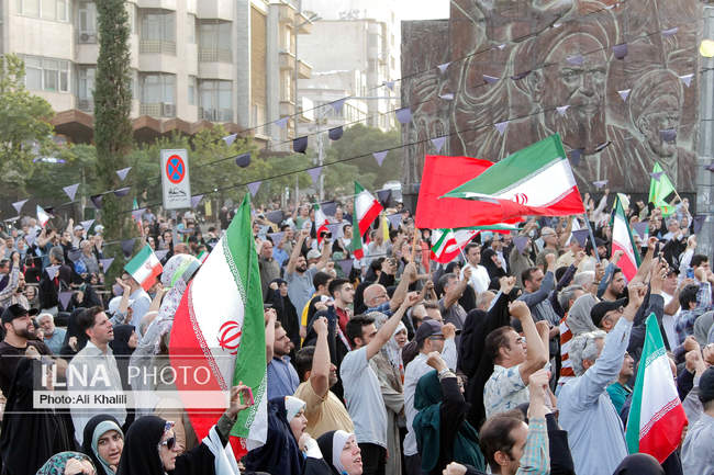 تجمع مردمی حمایت از عملیات «بشارت فتح»- تهران