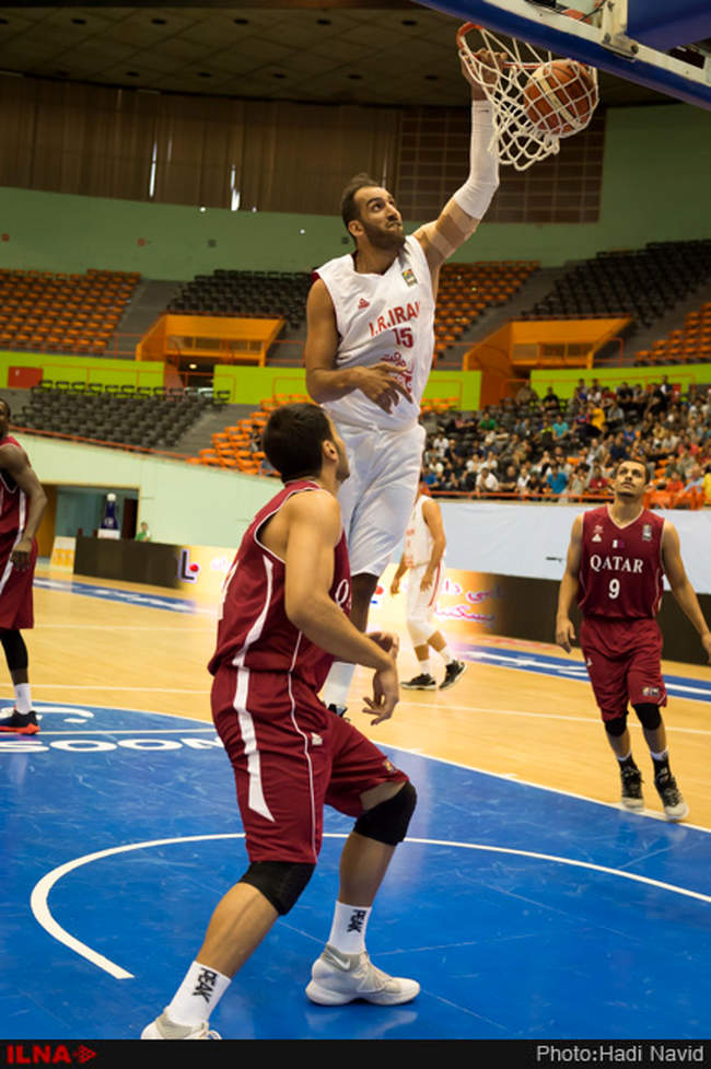 مسابقات بسکتبال آسیا چلنچ /ایران - قطر