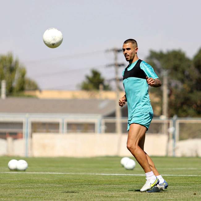 تصاویری از تمرین امروز تراکتور تبریز