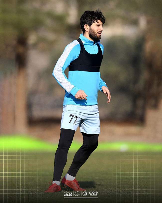 گزارش تصویری تمرین استقلال: رضاییان و جلالی برگشتند