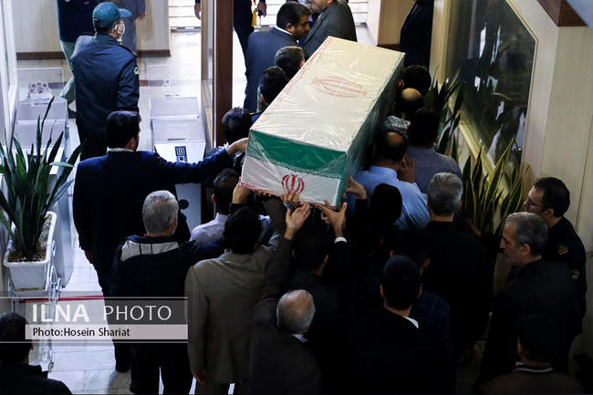 وداع با شهید حافظ امنیت در مشهد