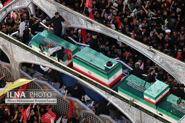 تشییع پیکر مطهر رهبر شهید انقلاب در مشهد / 1