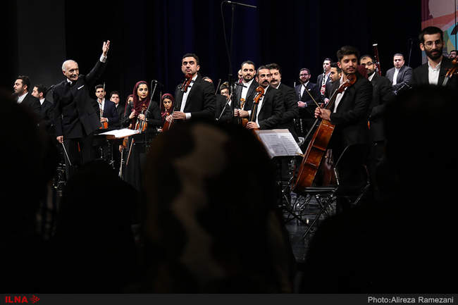 اولین روز جشنواره موسیقی فجر با اجرای ارکستر  ملی ایران