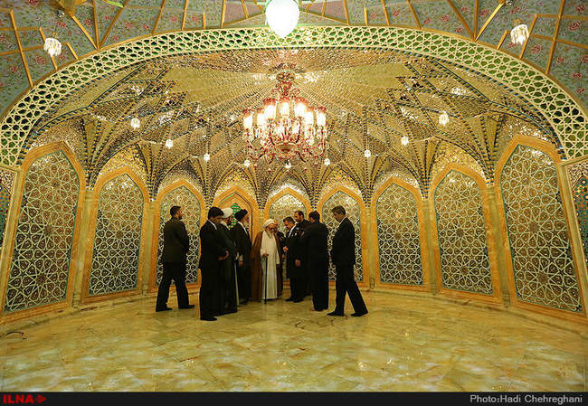 رونمایی از نزدیک‌ترین مکان به مضجع شریف حضرت معصومه(س)