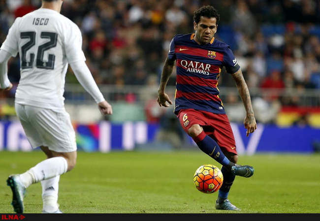 پیروزی تیم فوتبال بارسلونا مقابل رئال مادرید