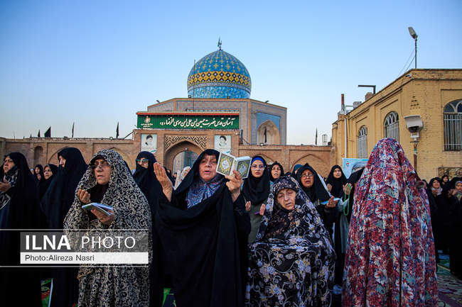 اقامه نماز باران در قزوین 