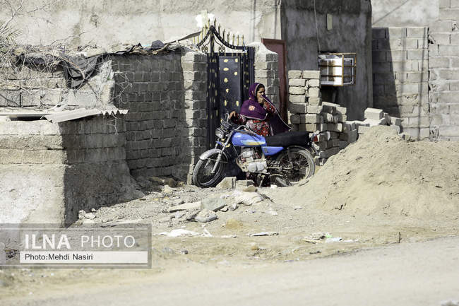 روستای پزم تیاب سیستان و بلوچستان بعد از سیل