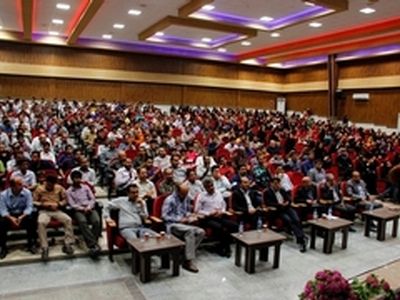جشن تجلیل از کارگران نمونه شهرستان لامرد