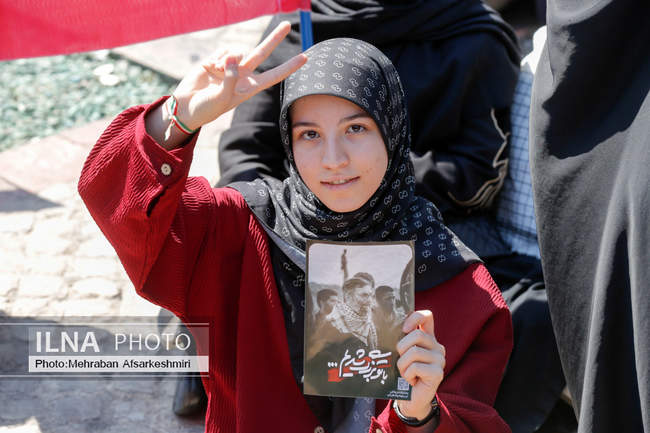 مراسم اربعین رهبر شهید انقلاب در تهران / 1