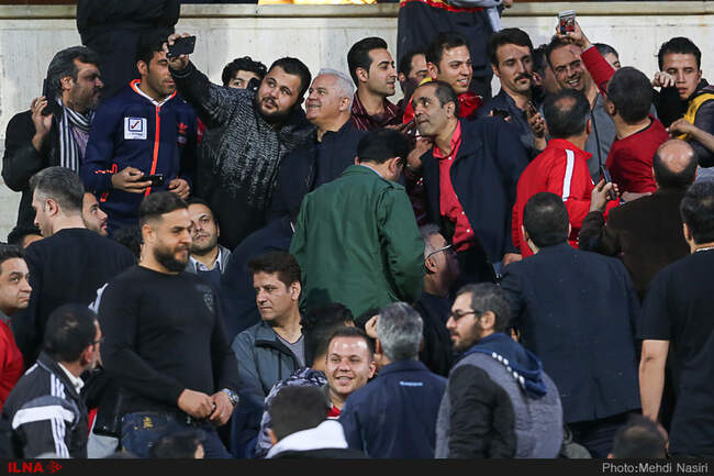 دیدار تیمهای پرسپولیس و الوصل امارات