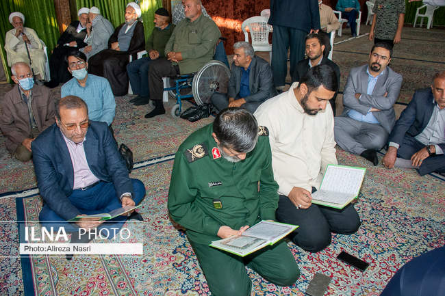 مراسم اولین سالگرد ارتحال آیت الله تاکندی در قزوین 