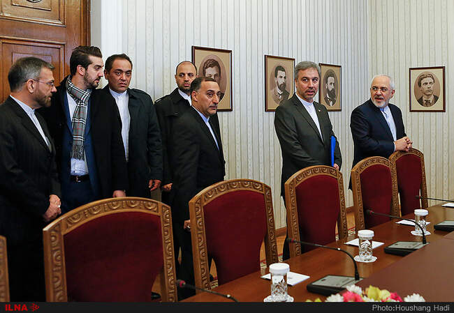 دیدار محمدجواد ظریف با رئیس‌جمهور بلغارستان 