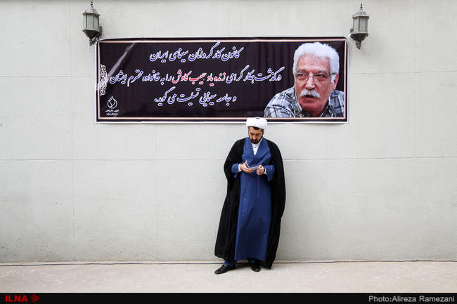 مراسم تشییع پیکر حبیب کاوش