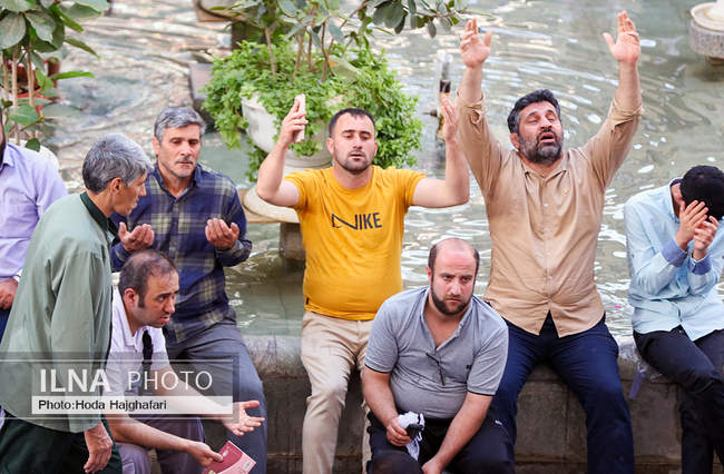 قرائت دعای «عرفه» - حرم حضرت معصومه(س)