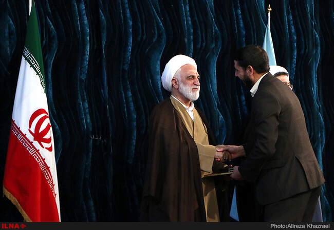 مراسم تحلیف و ادای سوگند کار آموزان قضایی