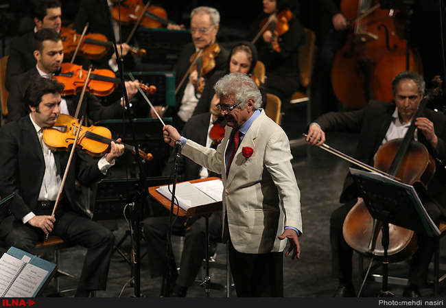 کنسرت ارکستر موسیقی ملی به رهبری لوریس چکناواریان