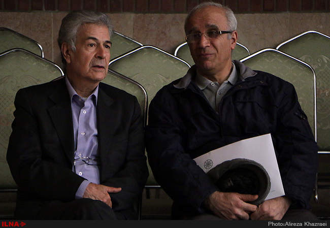 مراسم تشییع  پیکر مرحوم احمد منزوی