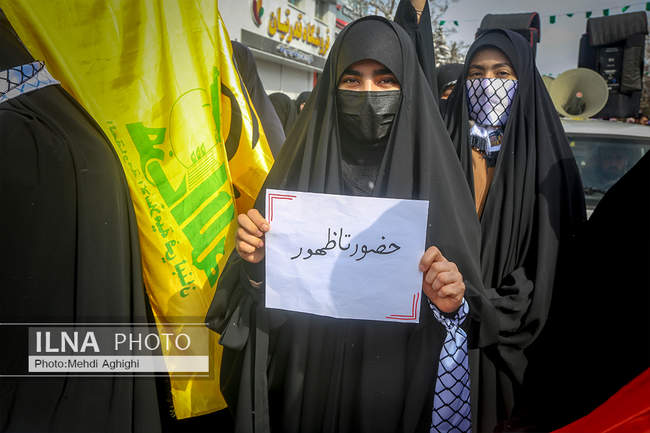 حضورحماسی مردم قوچان در راهپیمایی ۲۲بهمن 