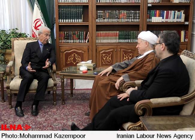 دیدار پرفسور سمیعی با آیت الله هاشمی رفسنجانی