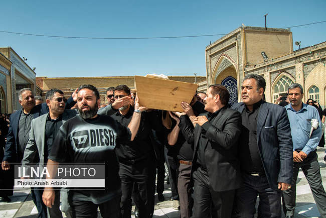 مراسم تشییع احمد هاشمی بهرمانی (رفسنجانی) 