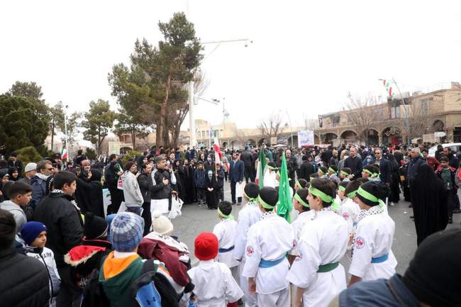 گزارش تصویری: حضور جامعه ورزش در راهپیمایی ۲۲ بهمن 