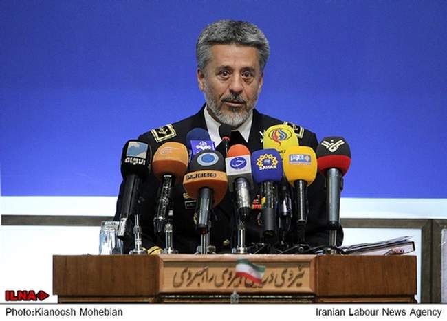 نشست خبری فرمانده نیروی دریایی ارتش