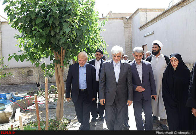سفر یک روزه محمدرضا عارف به استان قم