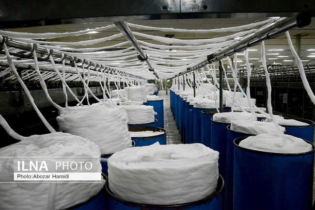  بازدید اصحاب رسانه از شرکت ریسندگی خاور گیلان به مناسبت روز صنعت و م�