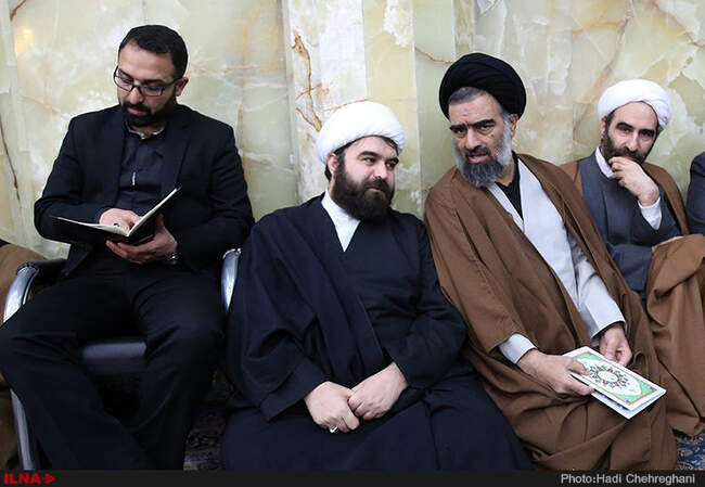 مراسم  هفتمین روز درگذشت مرحوم آیت الله العظمی سید عبدالکریم موسوی اردبیلی