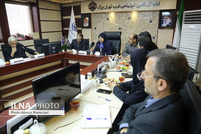 نشست خبری مدیر کل سازمان تامین اجتماعی غرب تهران