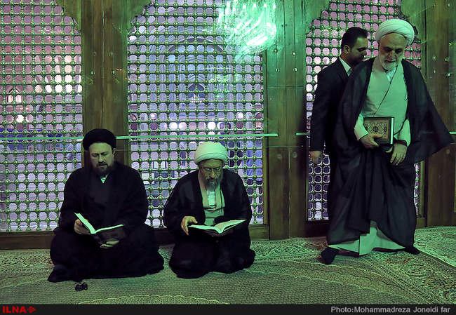 تجدید میثاق رییس قوه قضاییه با بنیانگذار انقلاب اسلامی