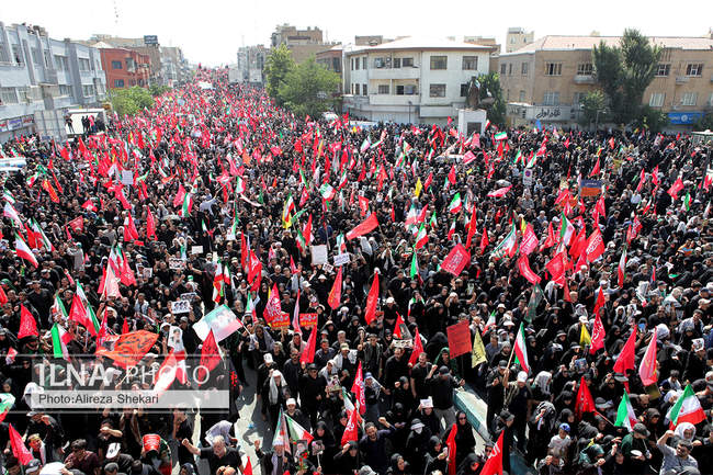 مراسم تشییع پیکر مطهر رهبر شهید انقلاب / 2