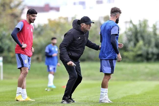 گزارش تصویری تمرین امروز تیم ملی