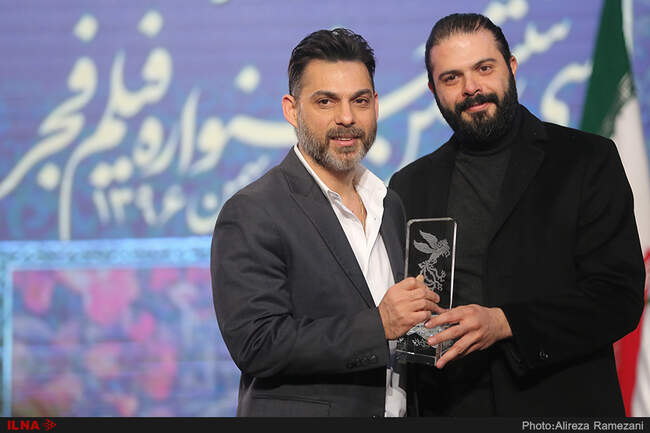 تصاویر سینماگران در  اختتامیه سی‌وششمین جشنواره فیلم فجر